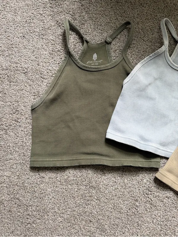 FP Movement Happiness Runs Crop Tank Bundle of 3 Size XS/S Combo Multicolor - Image 5