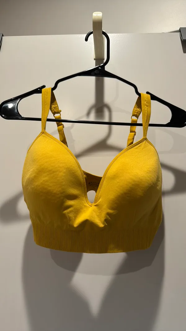 Athleta Yellow Low Impact Adjustable Sports Bra - Image 4