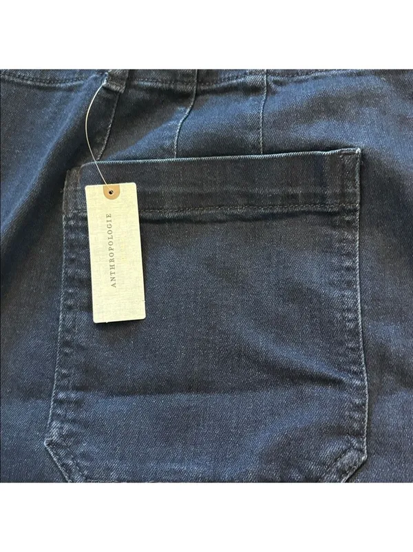Anthropologie Maeve The Colette Embellished‎ Sequin Wide-Leg Jeans 16W NWT - Image 8