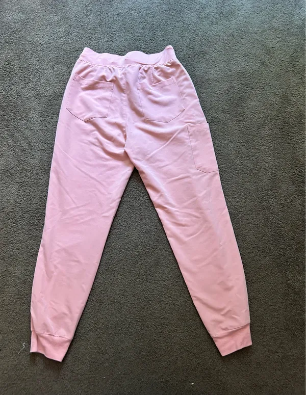 Mandala scrub bottoms Pink Size XS - Image 3