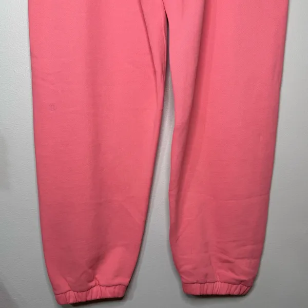 Lululemon Scuba Oversized Fit Fleece Jogger Pants Sakura Pink Large NWT - Image 9