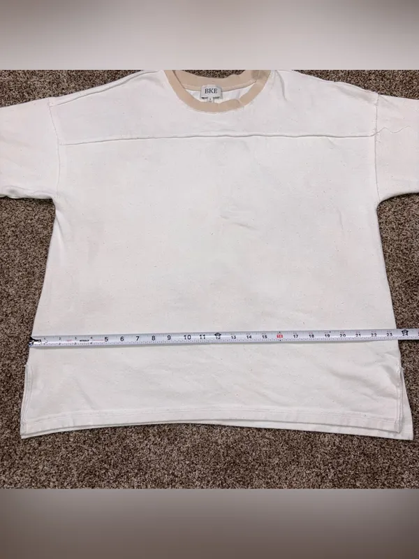BKE Women’s Oversized Tee with Trim Short Sleeve - Image 6