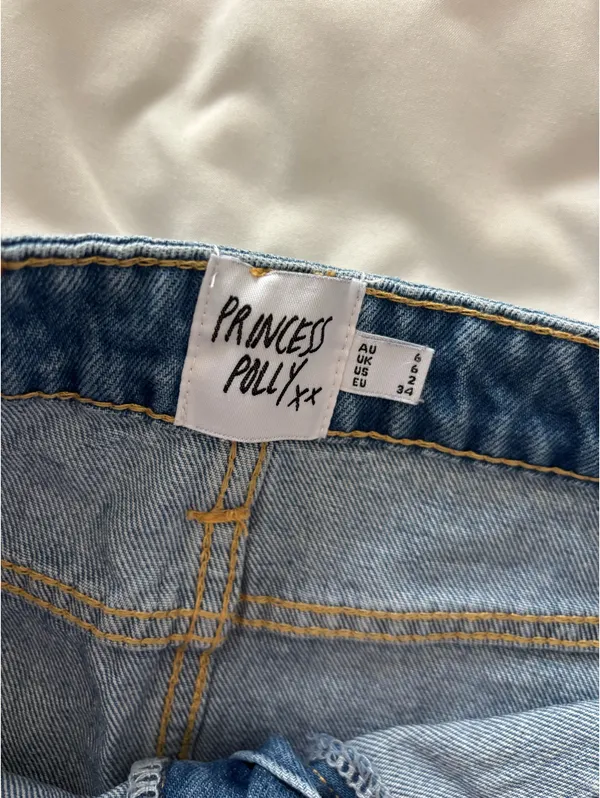 Princess Polly Cargo Jean Skirt - Image 3