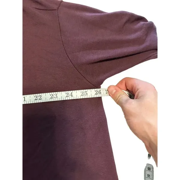 Athleta Oversized Sweatshirt Top Size Small Turtleneck Loose Warm Athleisure - Image 6
