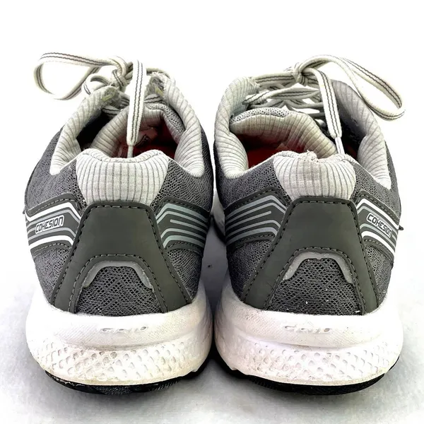Saucony Womens Cohesion 10 Sz 6.5 Gray Running Shoes Lace Up Low Top S15362-10 - Image 5