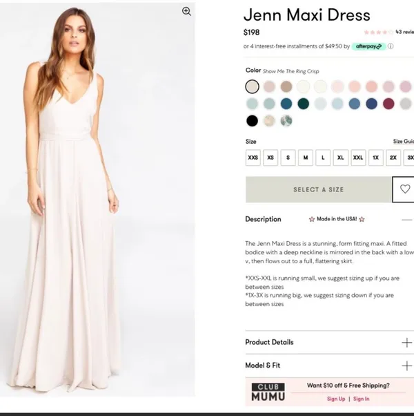 Show Me Your Mumu Dress - Image 4