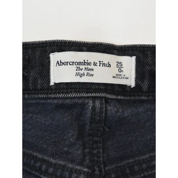 Abercrombie & Fitch Womens 25/0 The Mom High Rise Jean - Image 9