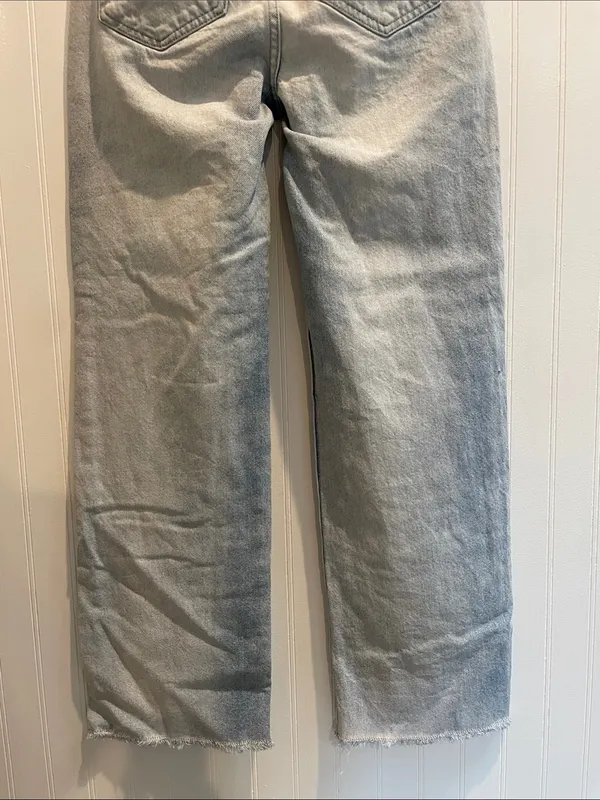 ANTHROPOLOGIE | PILCRO The Joey High-Rise Relaxed Jeans Light Wash Denim Size 25 - Image 12