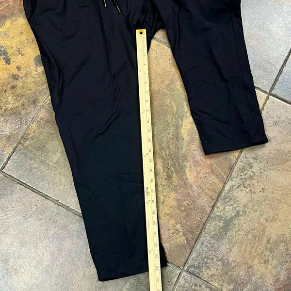 Yogipace Women’s Black Drawstring Pull-on Elastic Waist Pants Large - Image 7