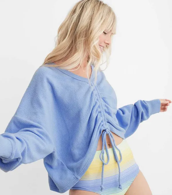 Aerie Cropped Shirt - Image 2