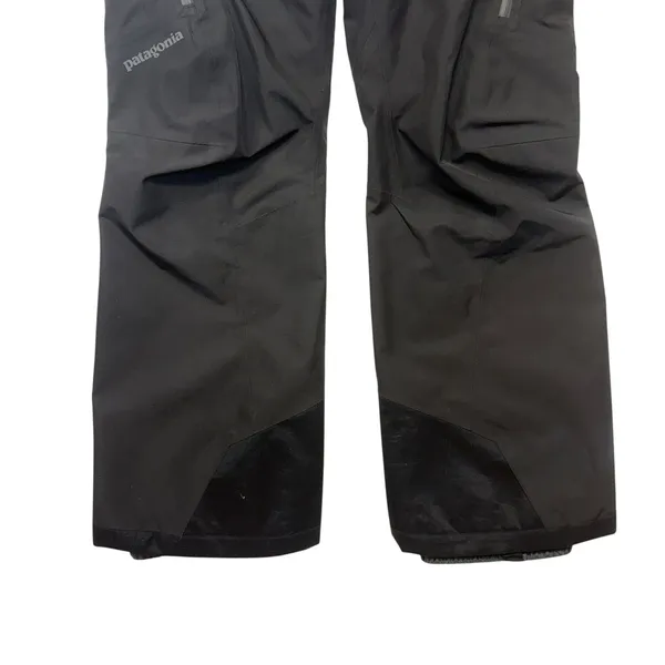 Patagonia Gore-Tex Snow Pants Powder‎ Bowl Black Ski Snowboard Shell RECCO XS - Image 5