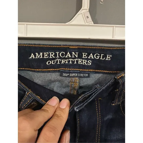American Eagle 360 Super Stretch Jeggings Size 0 Short - Image 3