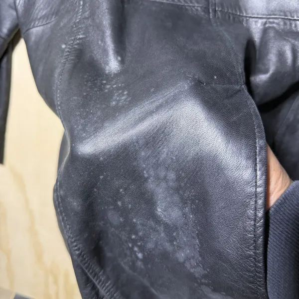 III State Leather Jacket Womens XL Black Button Coat Mid Length Classic‎ - Image 8