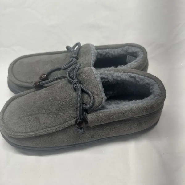 womens memory foam moccasins Size S‎ Gray - Image 4