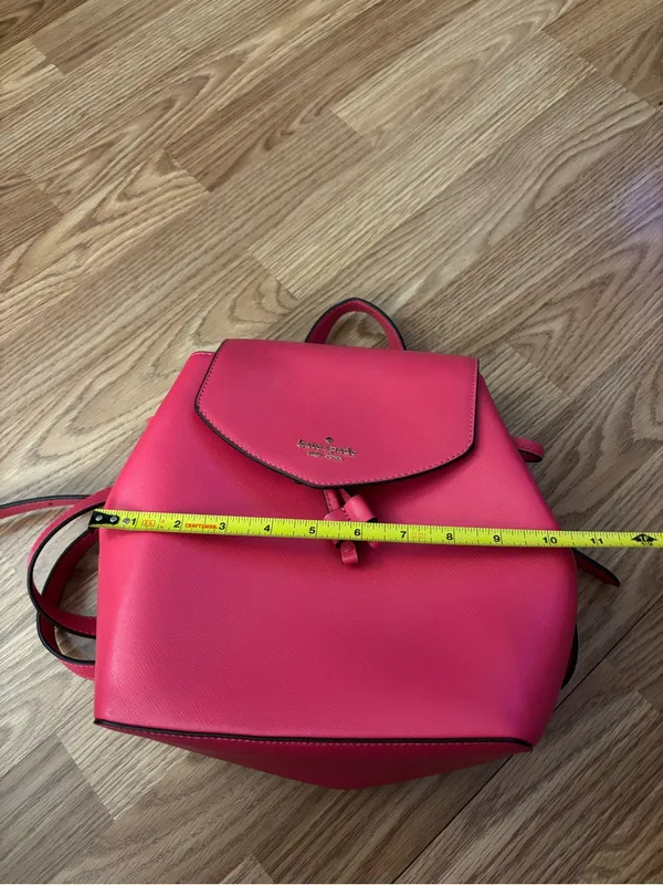 Kate Spade Hot Pink Leather Mini Backpack - Image 4