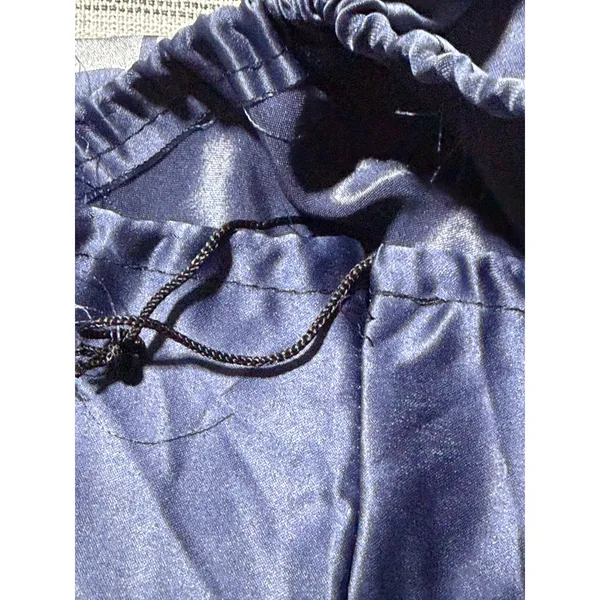 Birkenstock Since 1774 Navy Blue Drawstring‎ Pouch Bag - Image 3