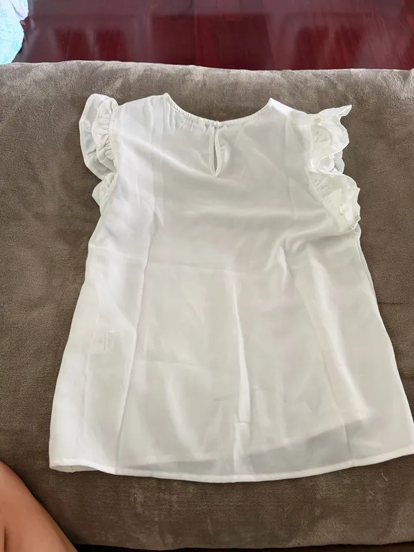 Amazon White polyester tank top - Image 2
