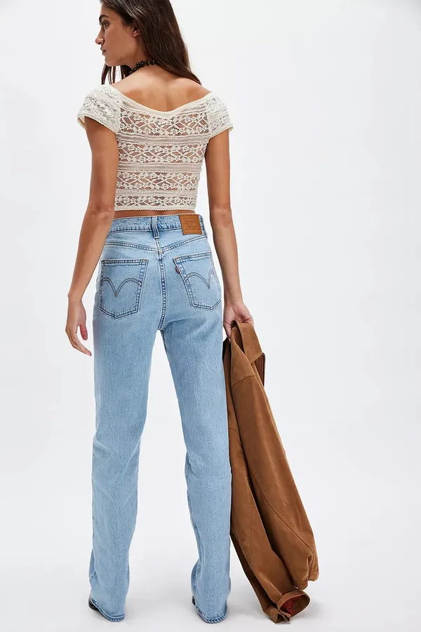 Levi’s Ribcage Ankle Jeans Straight - Image 2