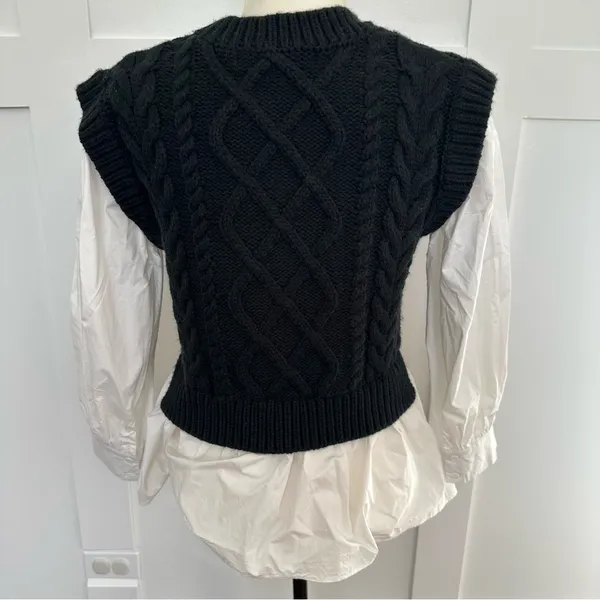 English Factory Cable Sweater - Image 5