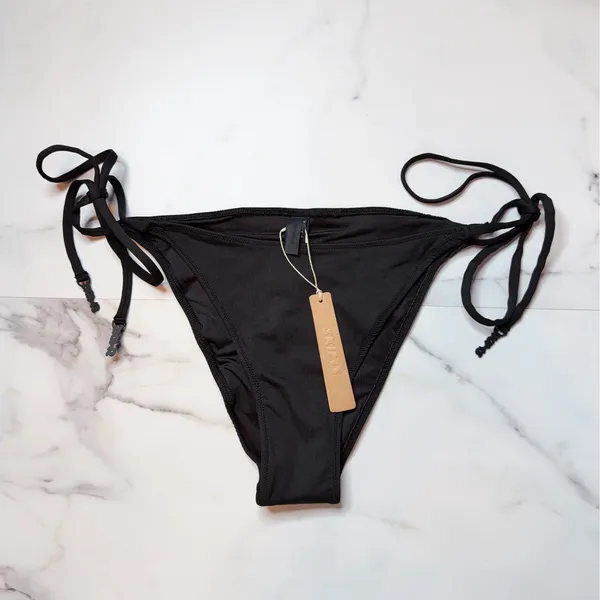 NWT Skims Signature Swim Dipped Tie Bikini Bottom - Image 2