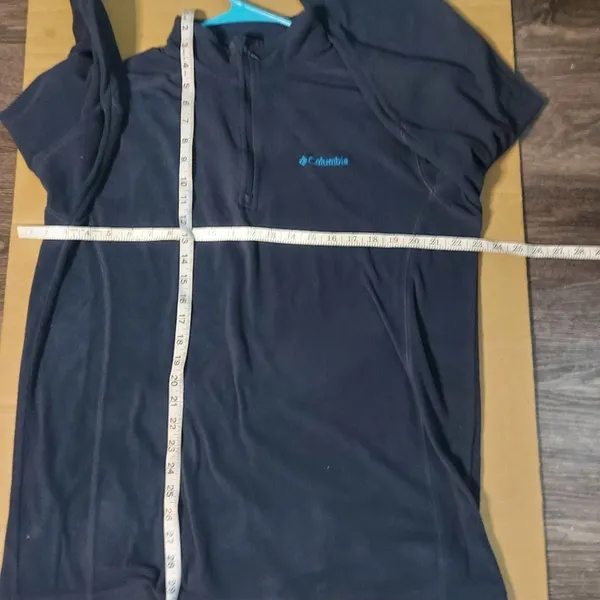 Columbia Blue Zip Front Jacket - Image 7