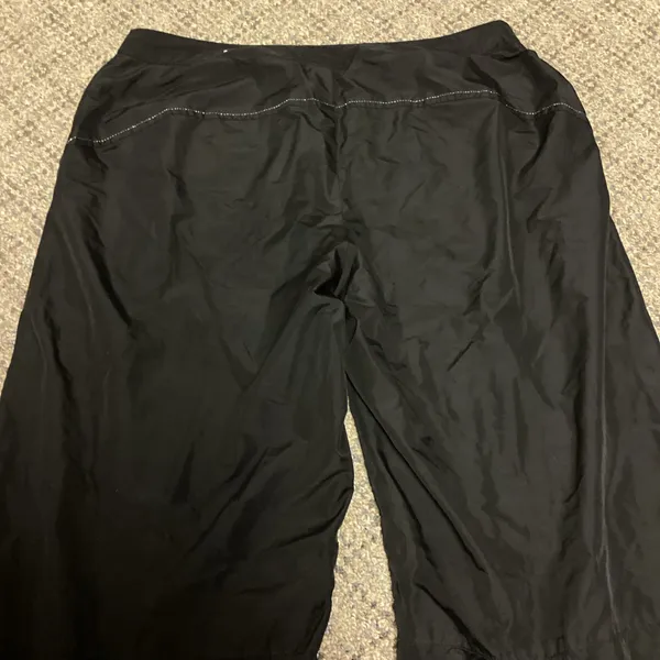 Athletic Works Black Lined Lightweight Snow Ski Sledding Running Pants Size:  Small 4/6 - Image 11