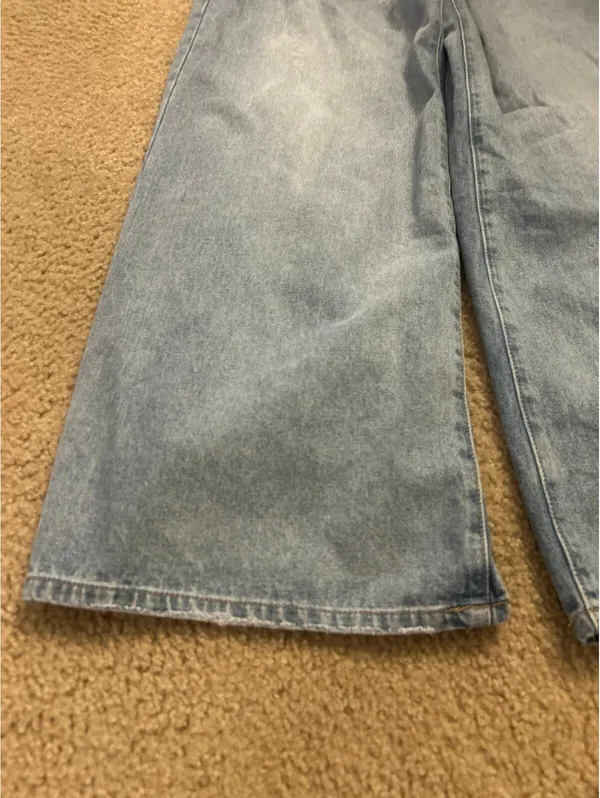 E254 ymi baggy Billie size 5/27 fit jeans blue - Image 2