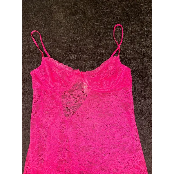 Victoria’s Secret pink lace top - Image 2