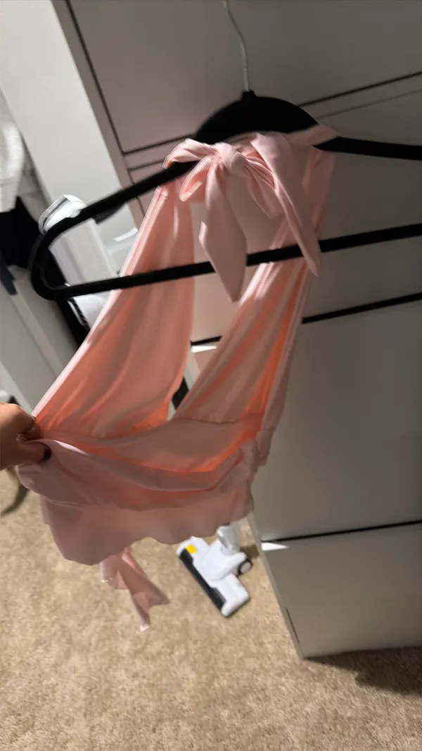 SheIn Pink Halter Top - Image 3