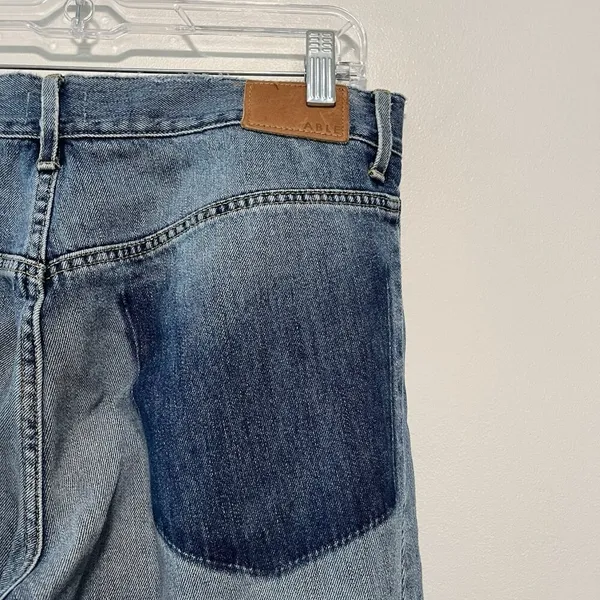 Able The Seam Raw Hem Jean Size‎ 29 Blue - Image 7