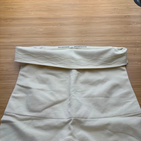Shapermint Beige Chai Medium High Waisted Shaper Boyshort 18437 Shapewear Light - Image 7