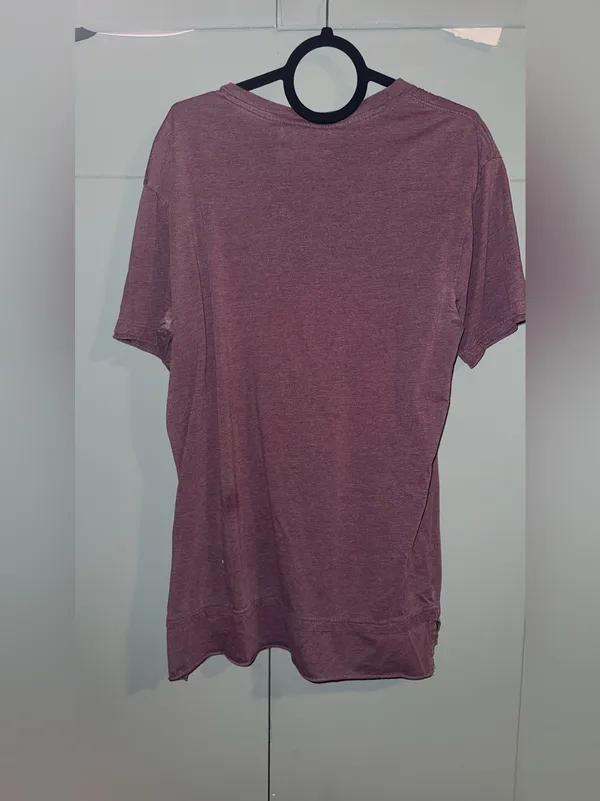PacSun Short Sleeve Crewneck T-Shirt in Dusty Rose - Image 3