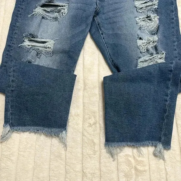 KanCan Distressed Jeans Blue Size 32 - Image 4