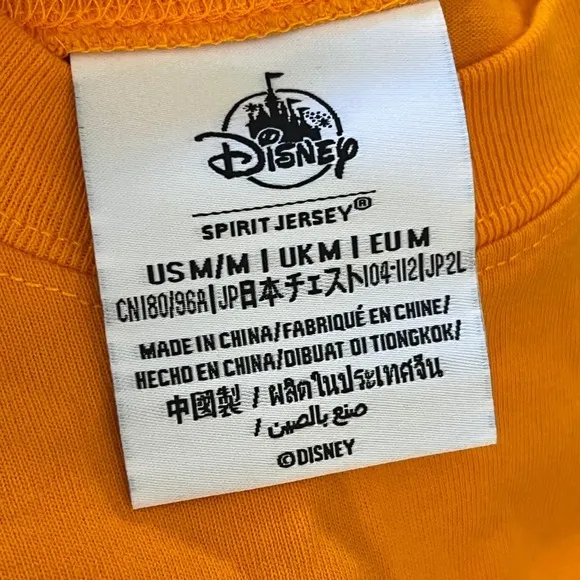 Disney Spirit Jersey EPCOT Flower & Garden Festival 2023 Orange Bird Medium - Image 3