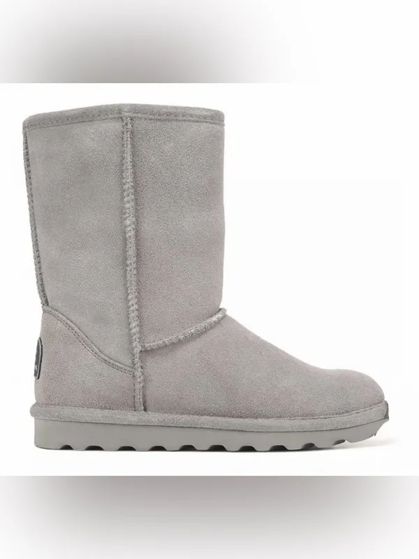 BearPaw Women's Gray Suede Mid-Calf Boots Size 10 - Image 2