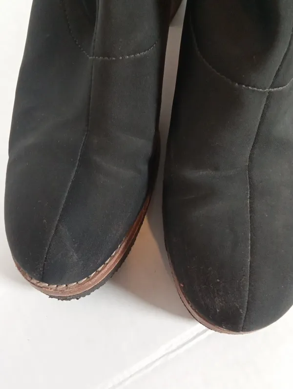 Clarks Originals Nadia Boot Ankle Boots Block Heel Boho Neutral Womens 8.5 - Image 5