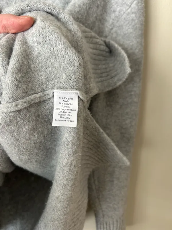 Nine West oversized gray sweater  - Image 5