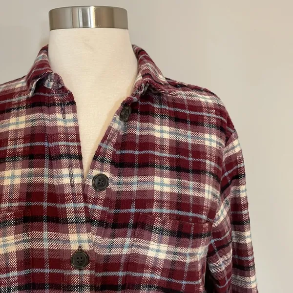 Madewell‎ Flannel Sunday Shirt in Mahaska Plaid - Image 4