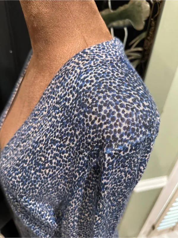 Ann Taylor LOFT Leopard Print Button‑Front Cardigan – Women’s Large - Image 5