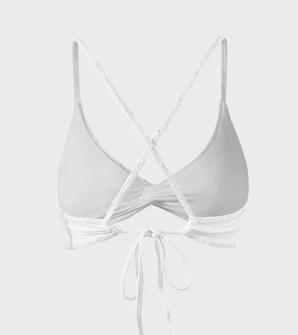 Berlook Textured Twist Bralette Bikini Top and Textured Tie Bikini Bottom 50 - Image 9