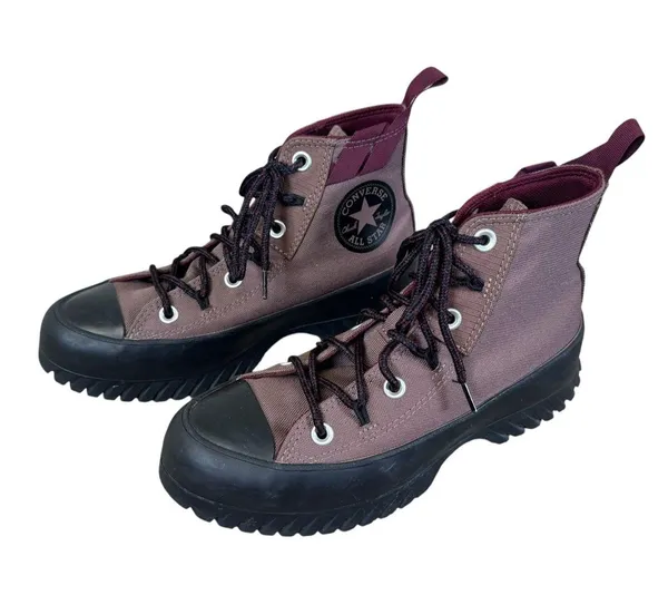 CONVERSE Chuck Taylor Lugged 2.0 High Top Shoes Brown Black Men 4.5 Women 6.5 - Image 2