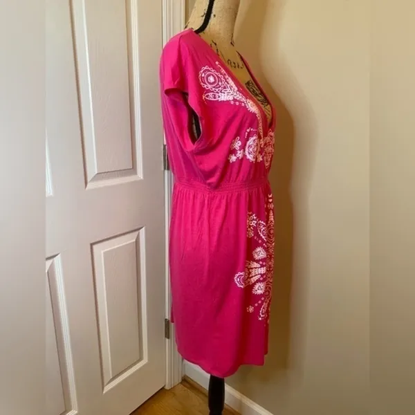 Venus Dress/Cover up. great for over bathing suit or cute summer dress. Size M - Image 6