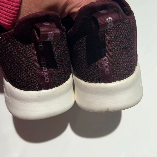 Adidas CLOUDFOAM Burgundy Tennis Shoe Size 6.‎ B60 - Image 7