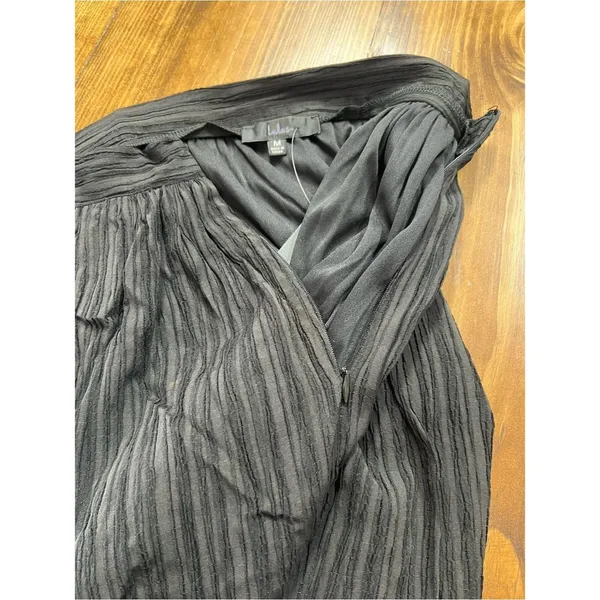 Lulus Midsummer Memories Black Mid-Rise Maxi Skirt Size Medium NWT - Image 11