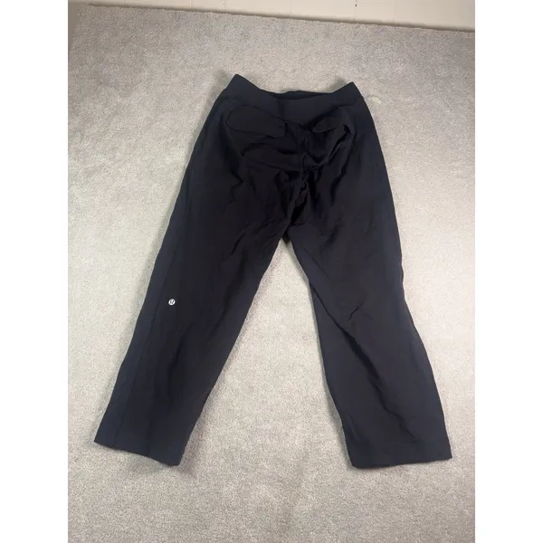 lululemon womens pull on wide leg sweatpants m - Image 3