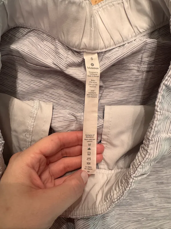 Lululemon Gray Athletic Shorts - Image 2