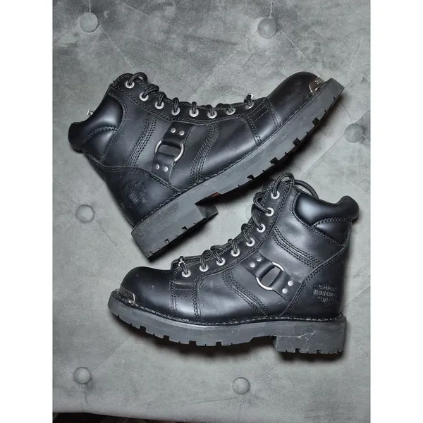 Harley-davidson Women's Black Boots - Image 2