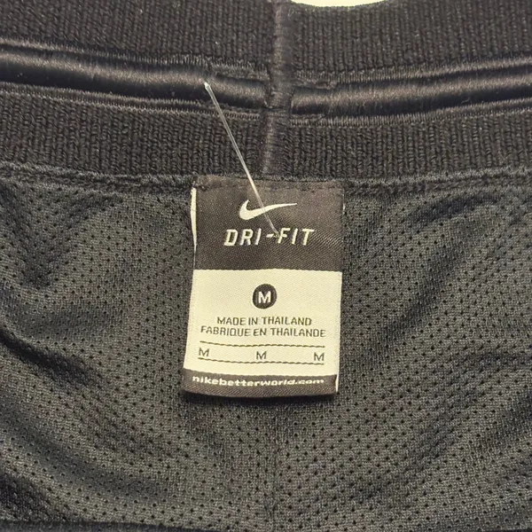Nike Running Shorts Womens Size Medium Black Dri-FIT Chevron Texture Athletic - Image 4