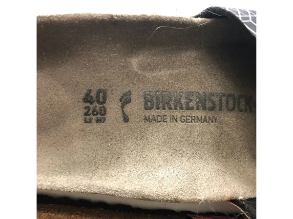 Birkenstock Madrid Slide Sandals Colorful Sonar Geometric Pattern 40 Womens 9 - Image 5