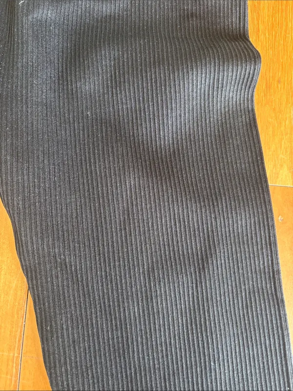 Black ribbed bodysuit Size L - Image 10
